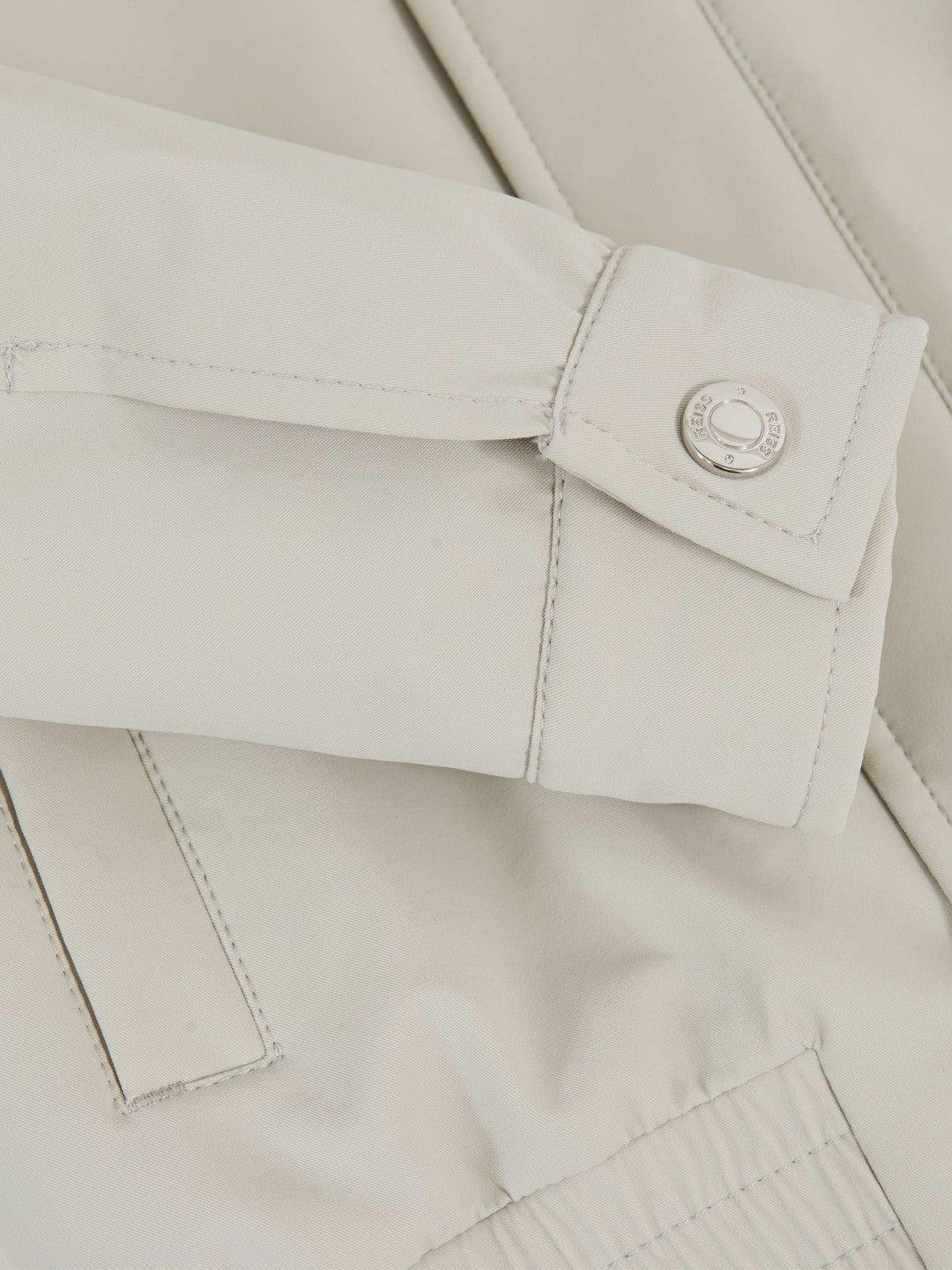 Zip-Through Harrington Jacket Stone | Children & Baby