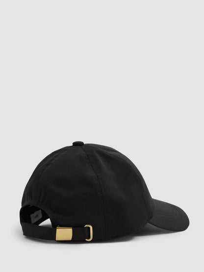 Logo-Embroidered Baseball Cap Black | Women