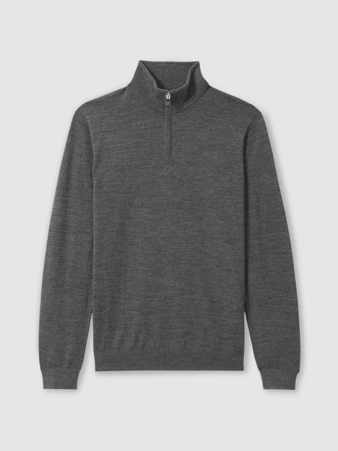 Merino Wool Half-Zip Jumper  | Men