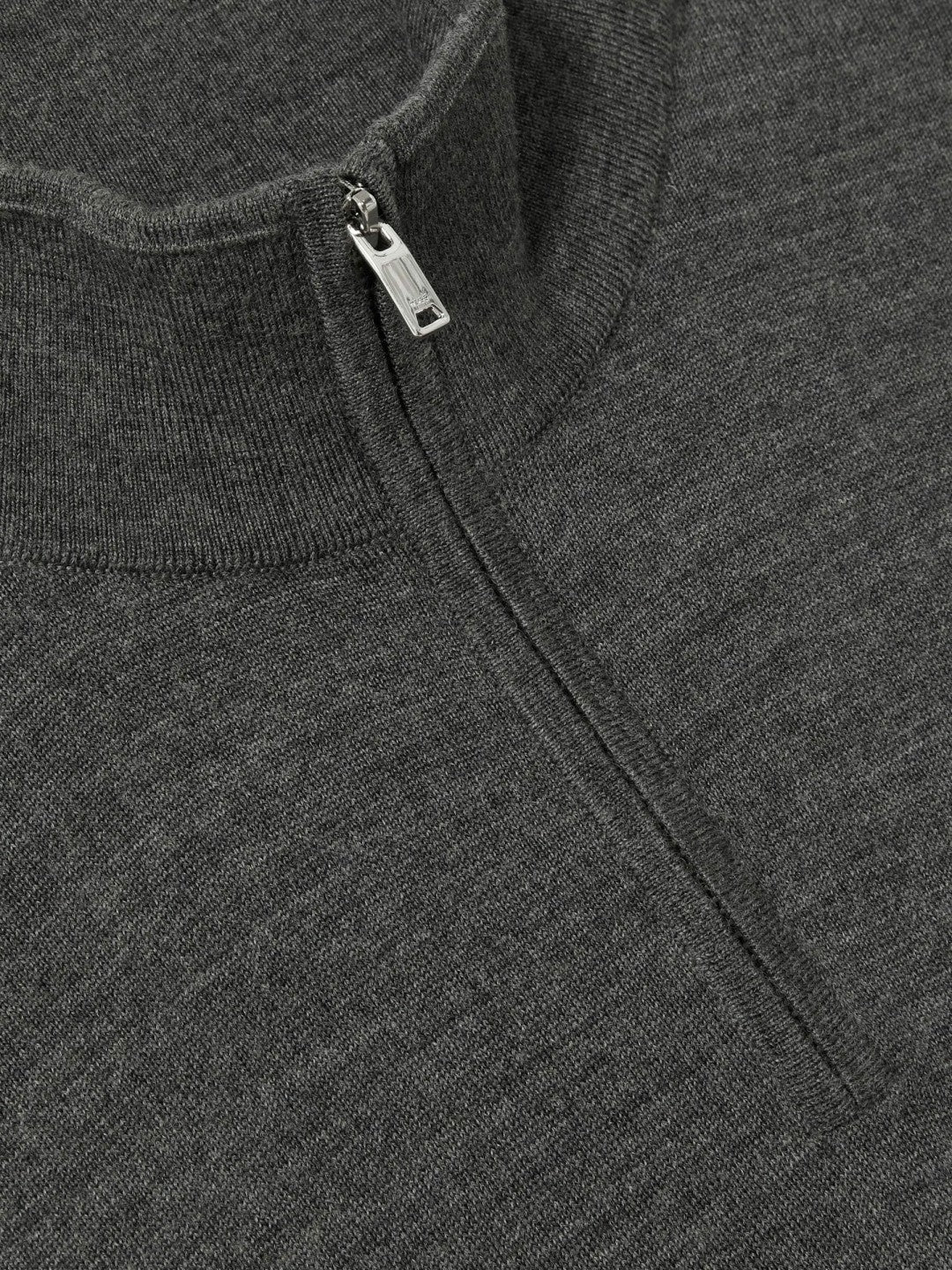Merino Wool Half-Zip Jumper  | Men