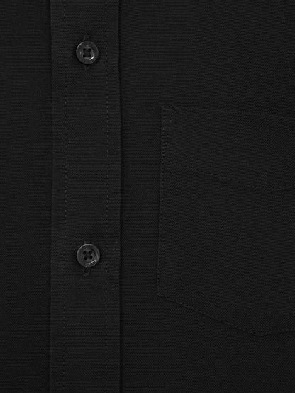 3-9 yrs Button Down Oxford Shirt Black | Children & Baby