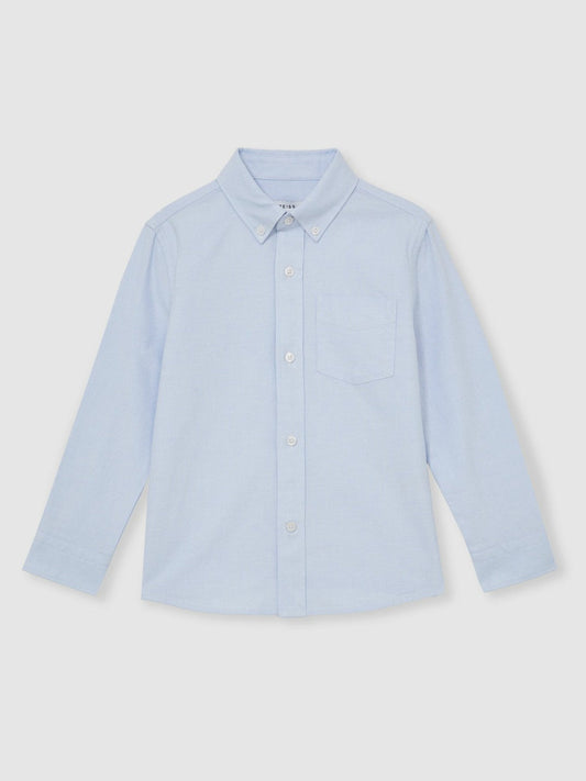 3-9 yrs Button Down Oxford Shirt Soft Blue | Children & Baby