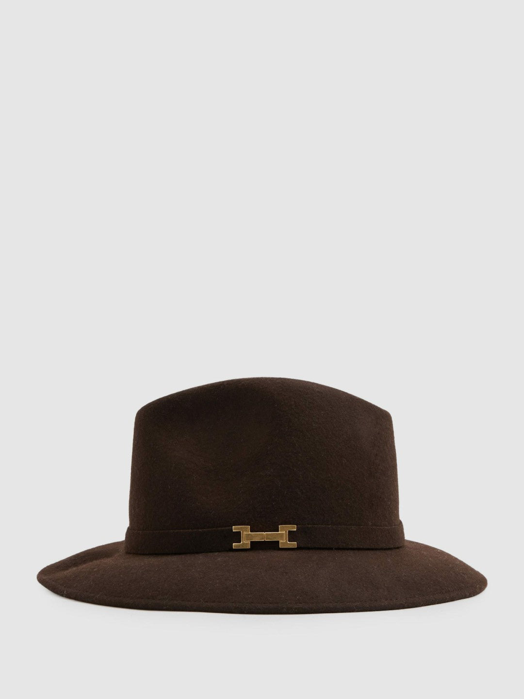 Wool Fedora Chocolate | Women