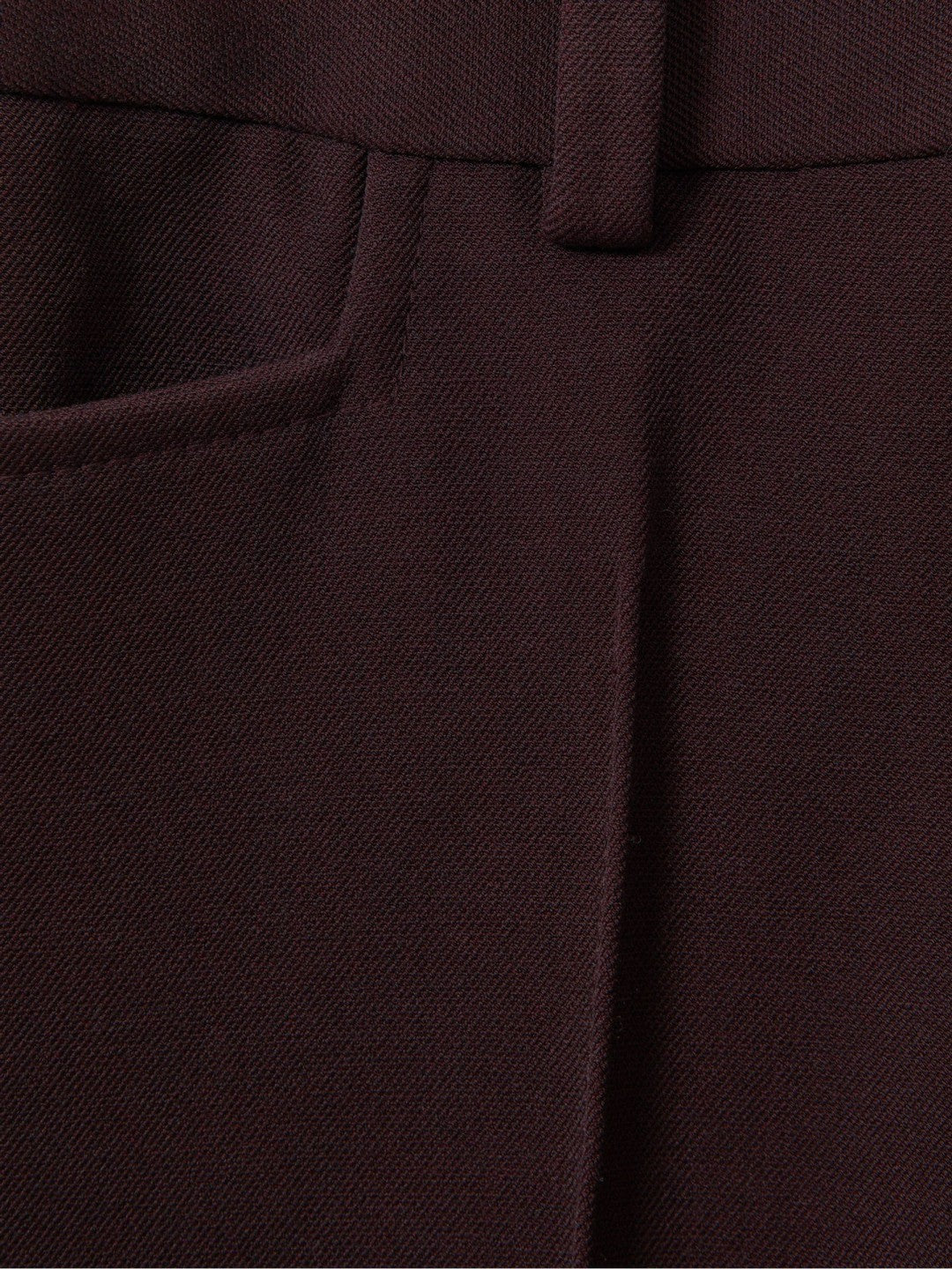 Petite Flared Suit Trousers Berry | Women