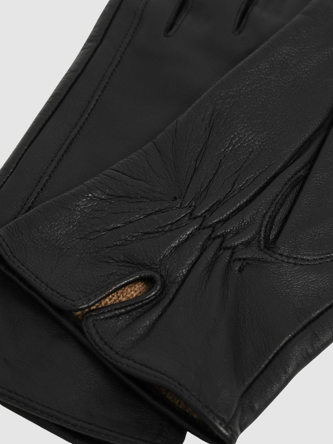 Leather Gloves Black | Women