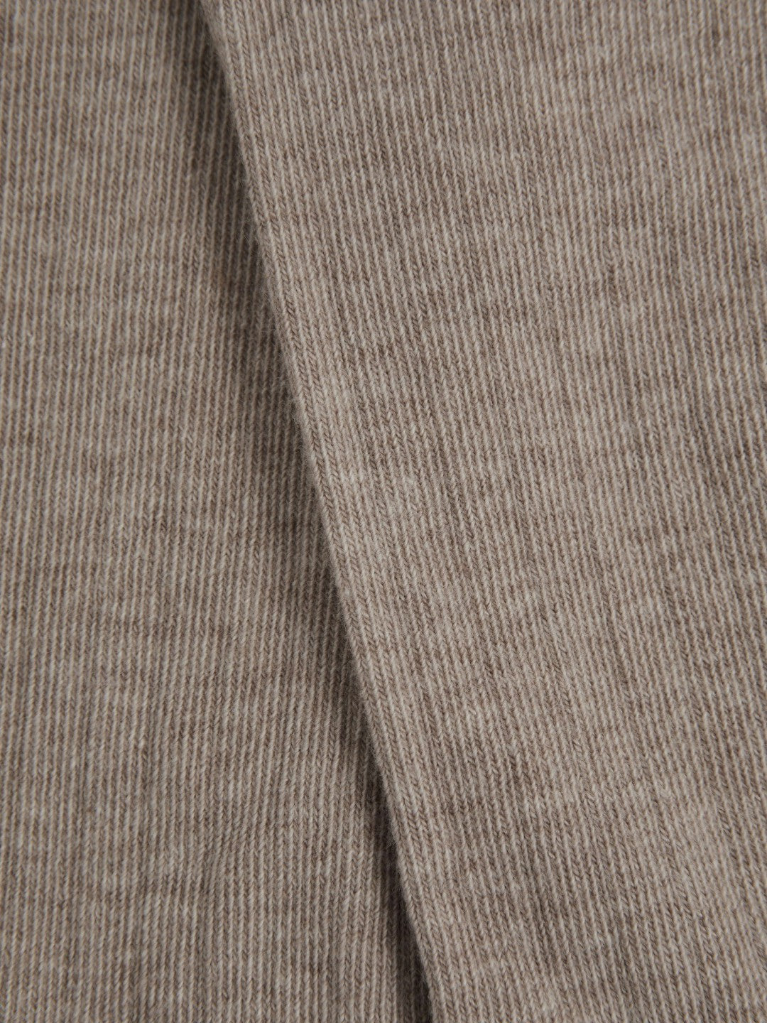 Cotton Blend Ribbed Loafer Socks Neutral | Women