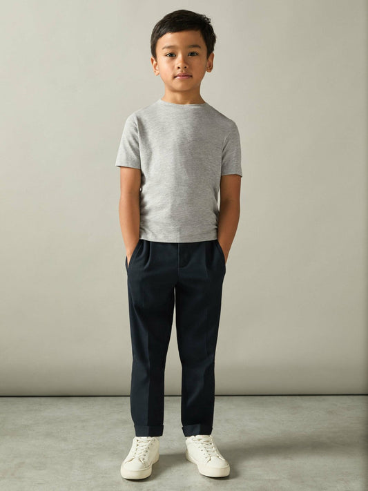 3-9 yrs Crew Neck T-Shirt Grey | Children & Baby