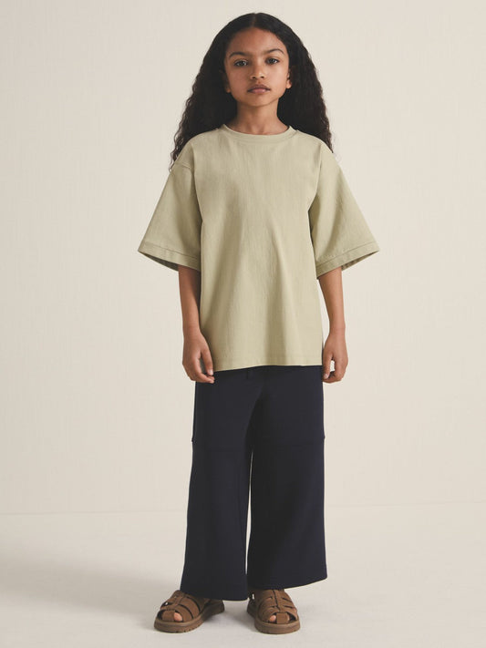 13-14 yrs  | Les 100 Ciels Oversize T-Shirt Sage | Children & Baby