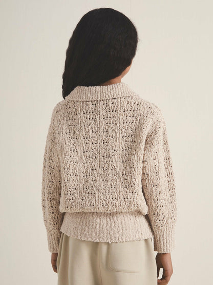 9-13 yrs  | 100 Ciels Bouclé Jumper Neutral | Children & Baby