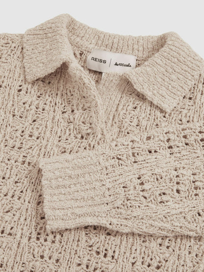 9-13 yrs  | 100 Ciels Bouclé Jumper Neutral | Children & Baby