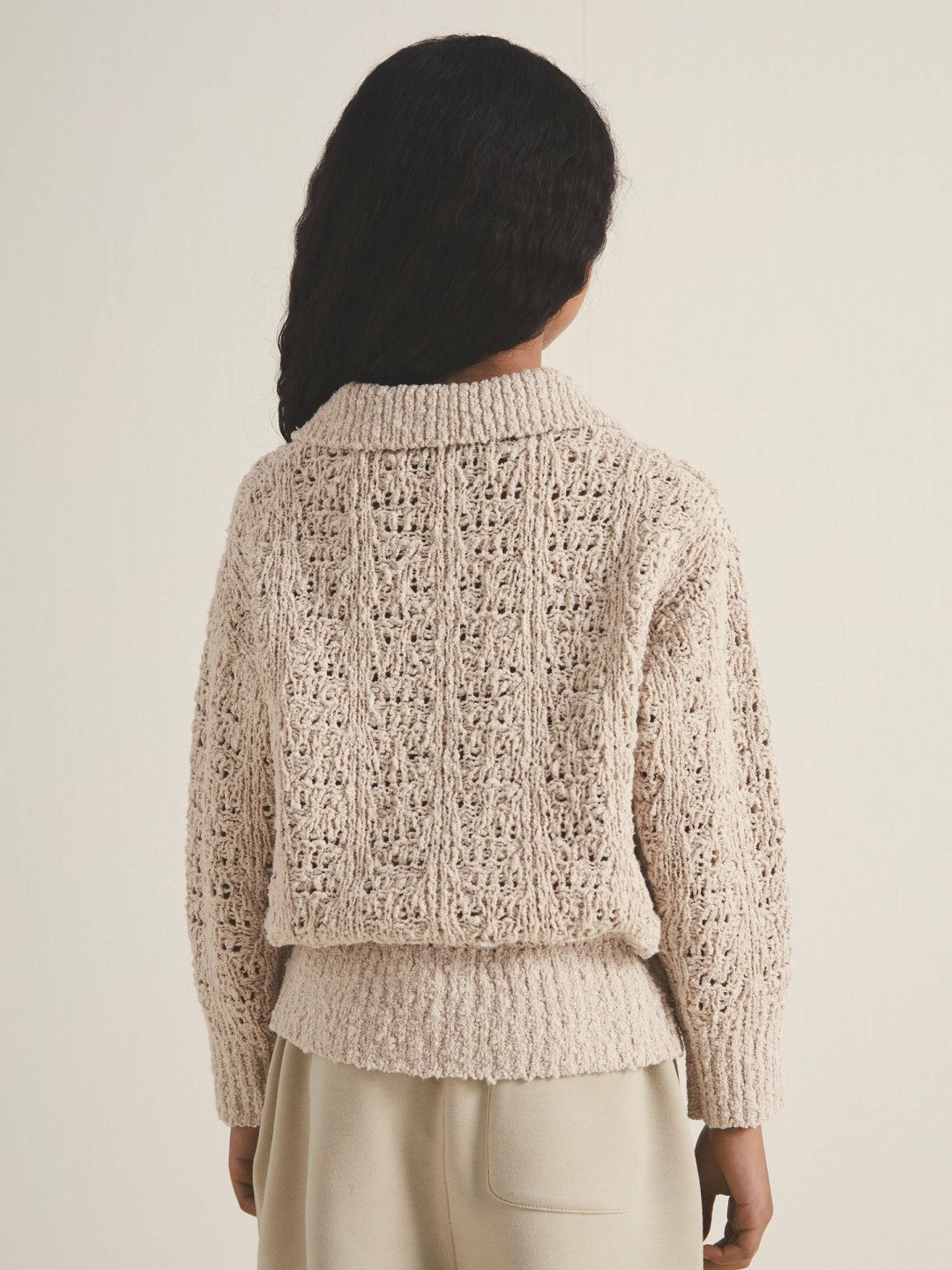 4-9 yrs  | 100 Ciels Bouclé Jumper Neutral | Children & Baby