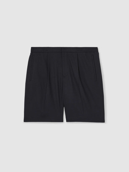 Relaxed Drawstring Shorts Navy | Men