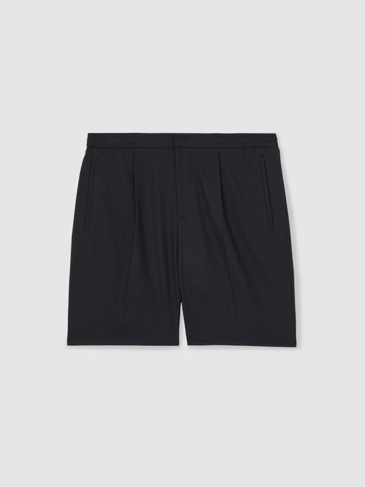Relaxed Drawstring Shorts Navy | Men