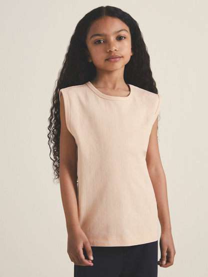 9-13 yrs  | Les 100 Ciels Oversize T-Shirt Peach | Children & Baby