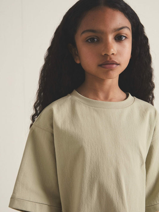 9-13 yrs  | Les 100 Ciels Oversize T-Shirt Sage | Children & Baby