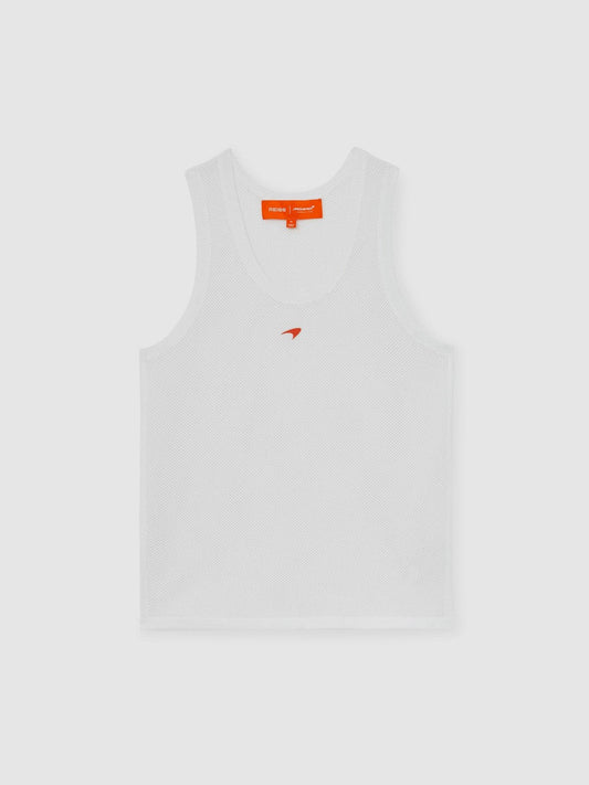 McLaren F1 Team Speedmark Knit Vest White | Men