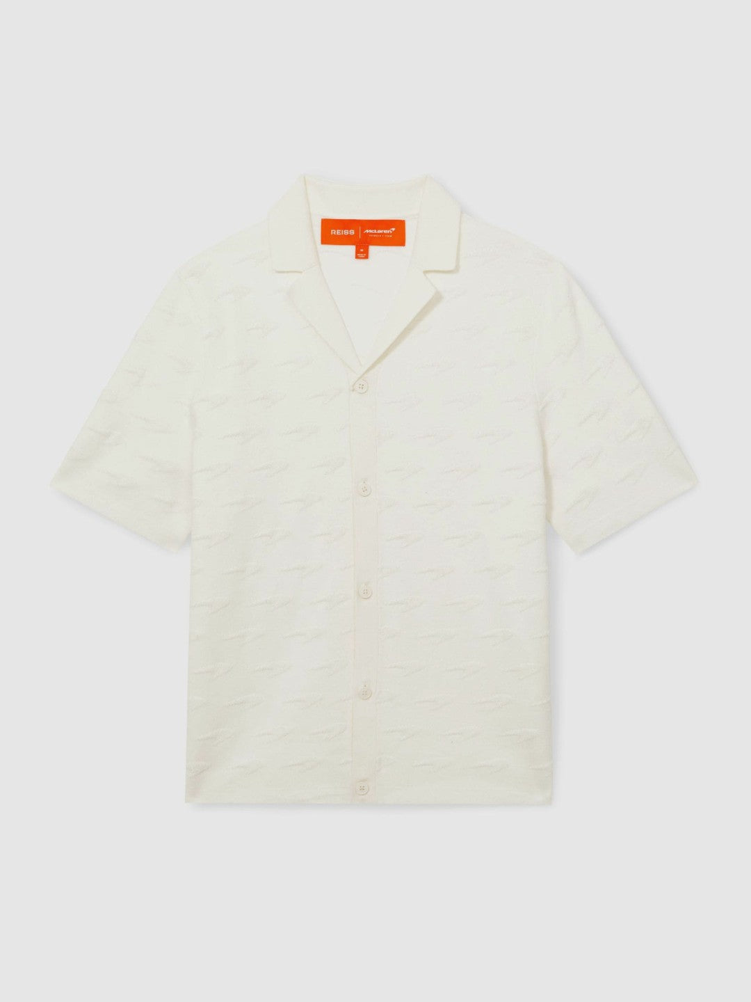 McLaren F1 Team Speedmark Knit Shirt White | Men