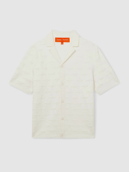McLaren F1 Team Speedmark Knit Shirt White | Men
