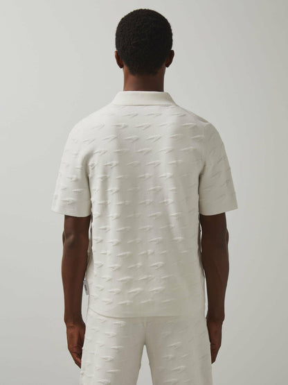 McLaren F1 Team Speedmark Knit Shirt White | Men