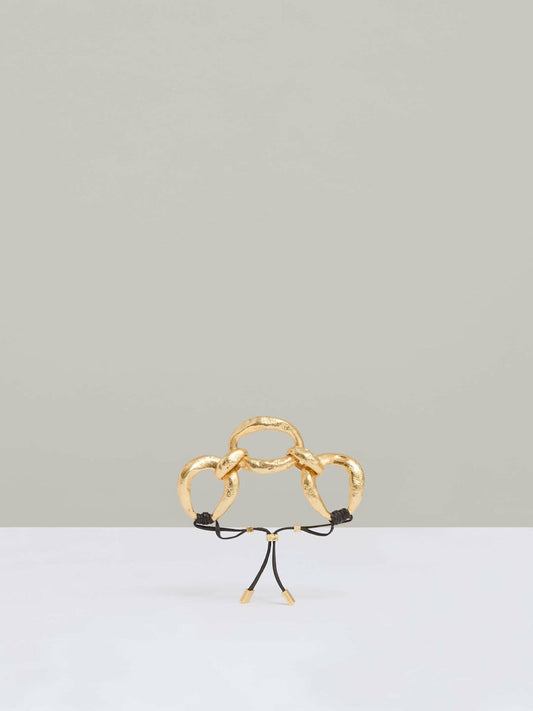Molten Link Bracelet Gold Tone | Women