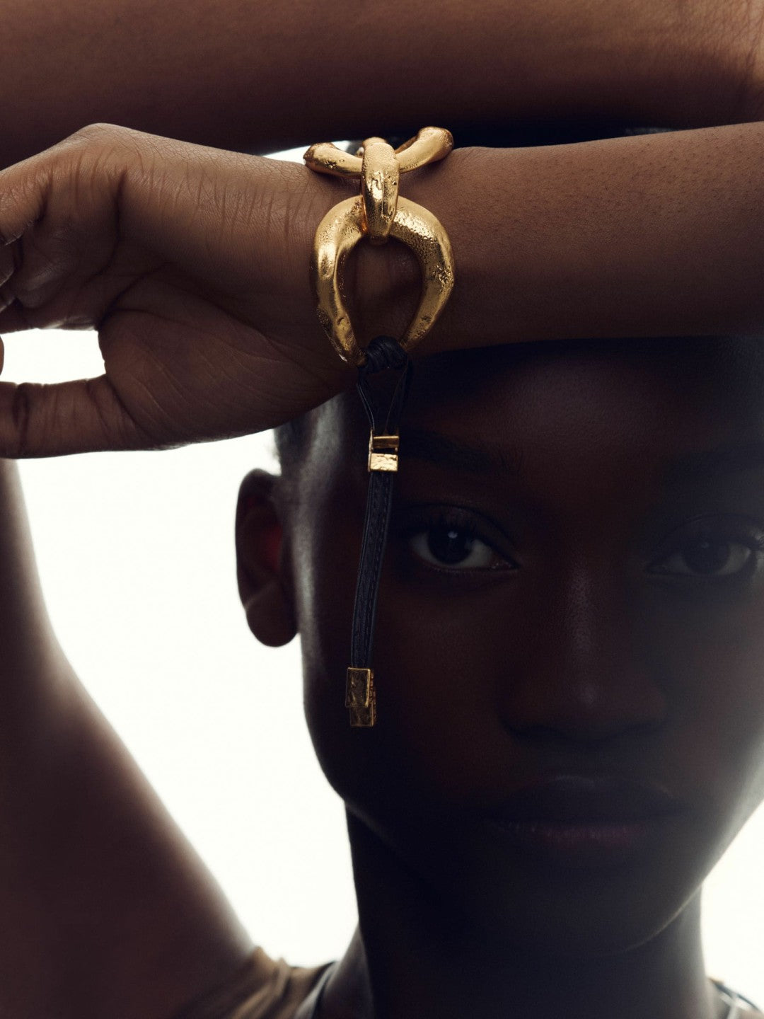 Molten Link Bracelet Gold Tone | Women