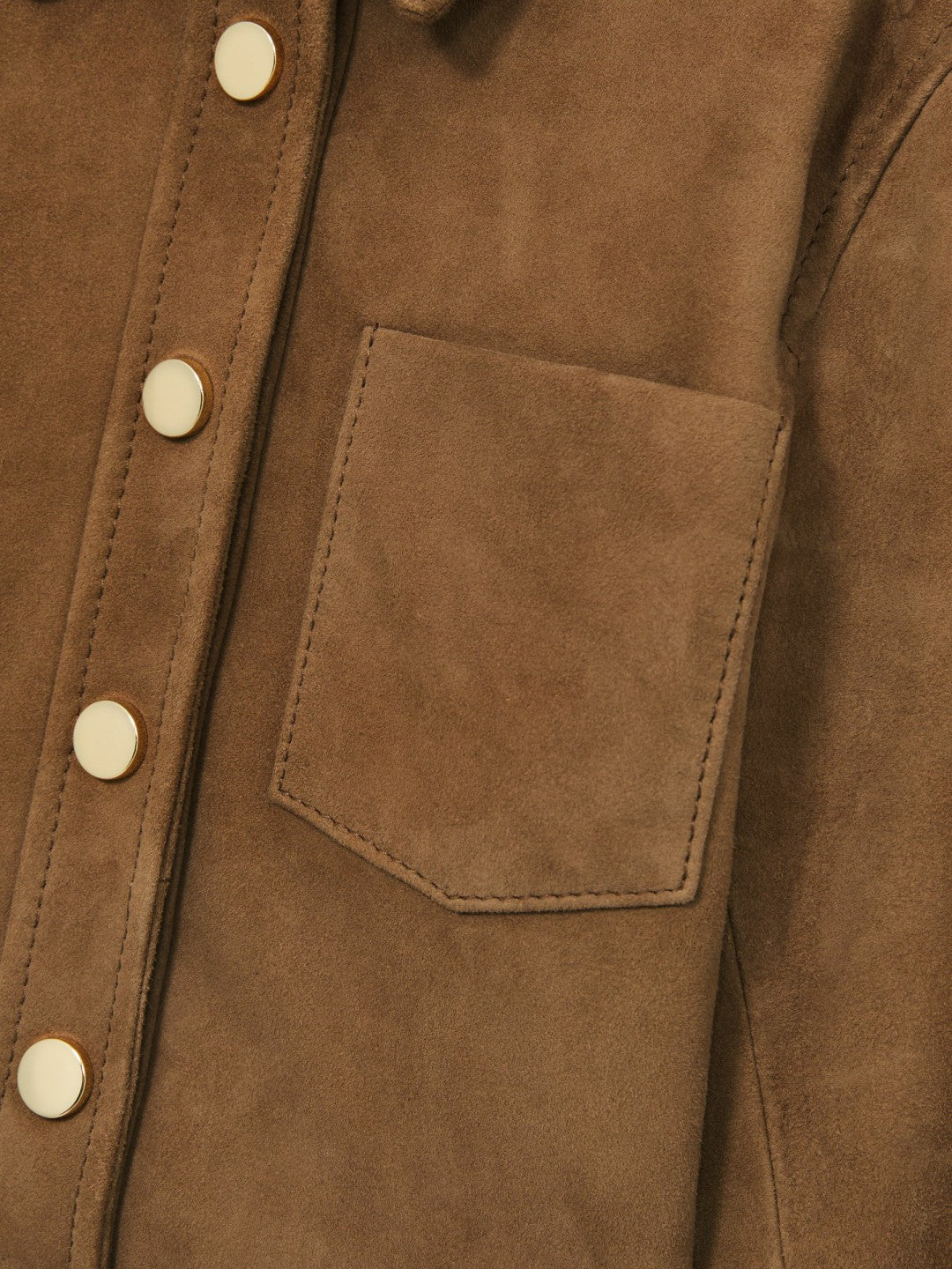 9-13 yrs Suede Cropped Jacket Tan | Children & Baby