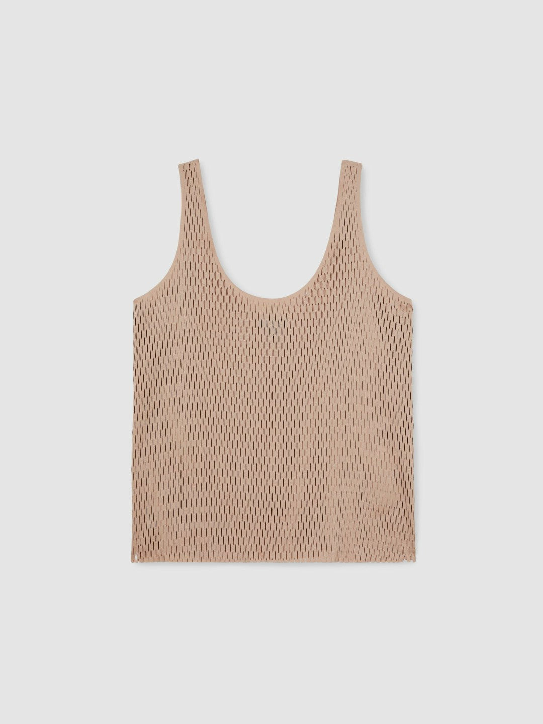 Atelier Laser-Cut Vest Top Taupe | Women