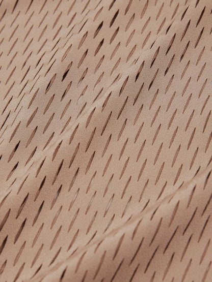 Atelier Laser-Cut Vest Top Taupe | Women