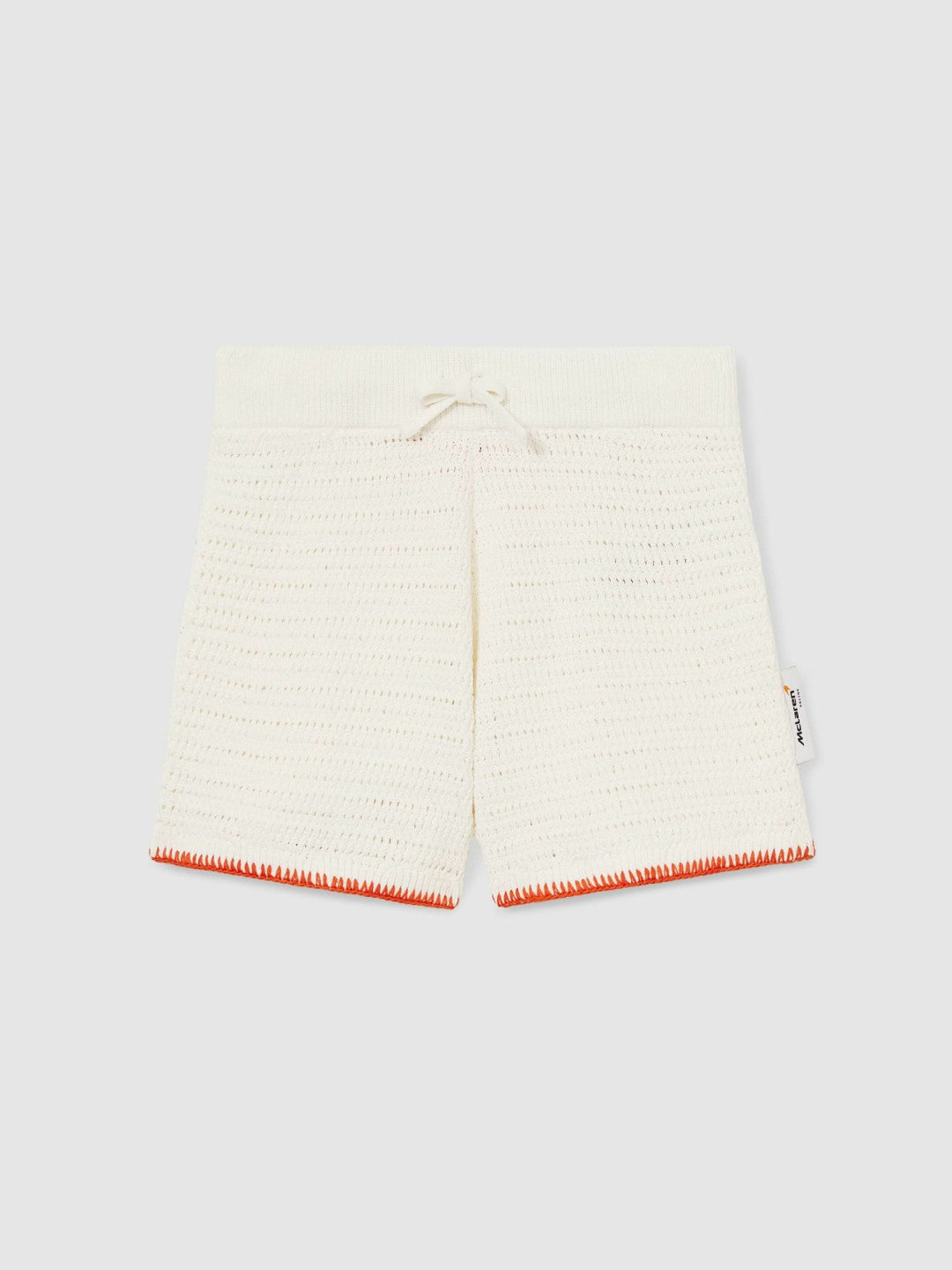 13-14 yrs McLaren F1 Team Crochet Shorts Off White/Orange | Children & Baby