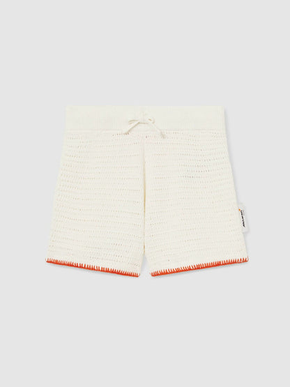 9-13 yrs McLaren F1 Team Crochet Shorts Off White/Orange | Children & Baby