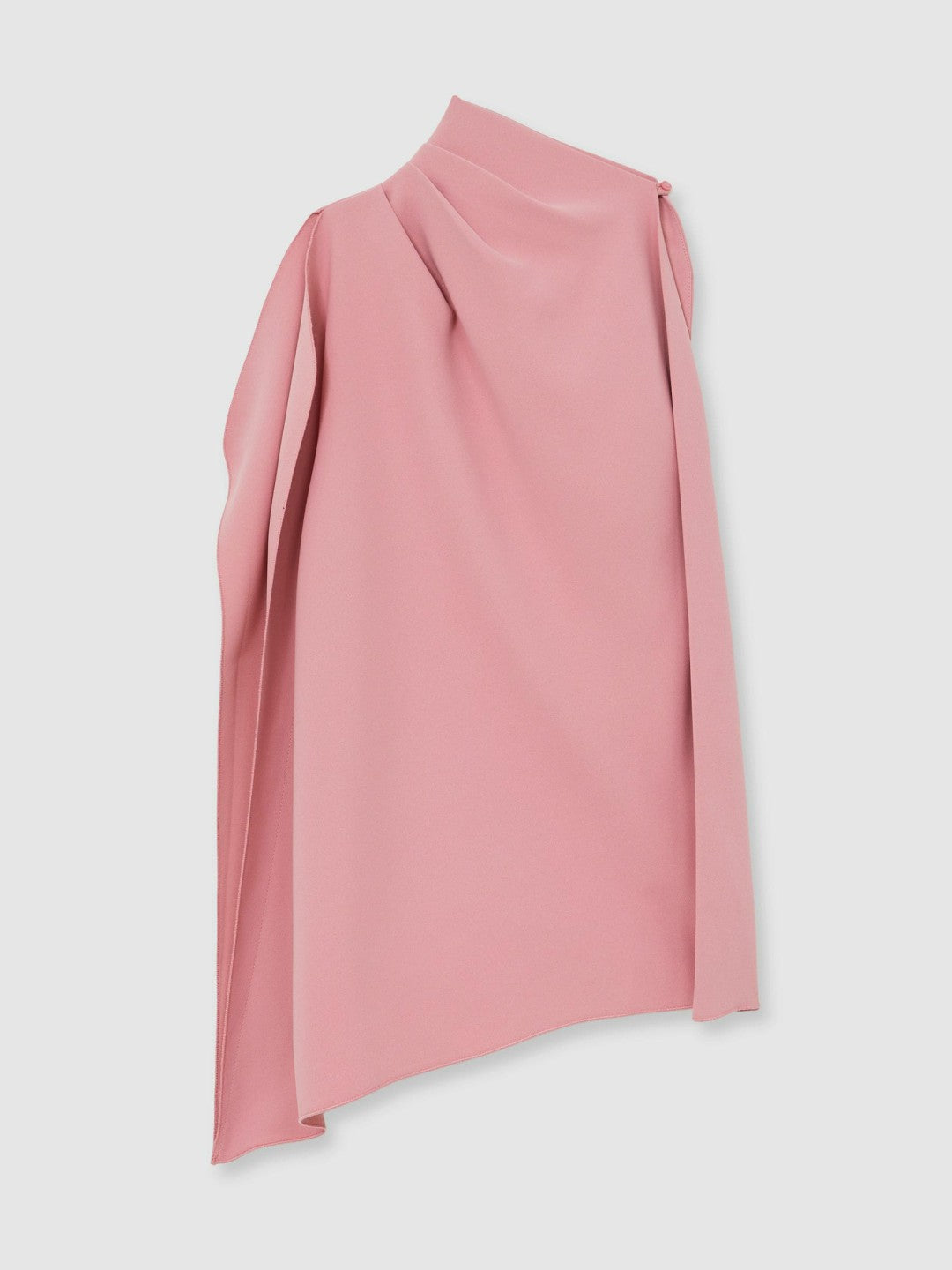 13-14 yrs One-Shoulder Draped Dress Pink | Children & Baby