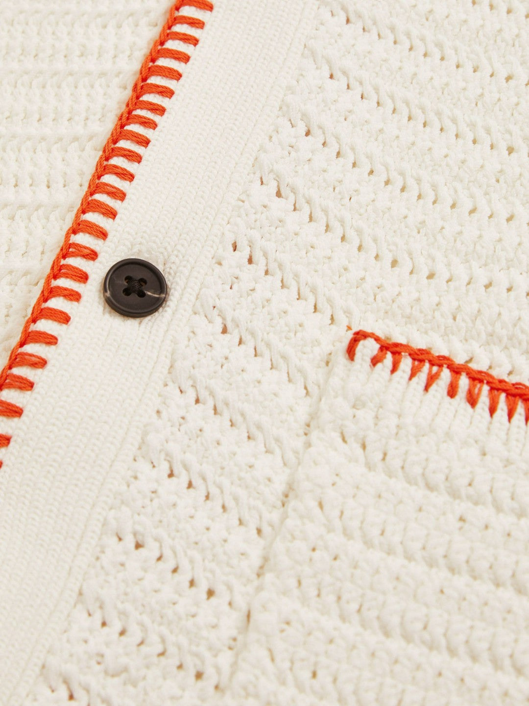 3-9 yrs McLaren F1 Team Crochet Shirt Off White/Orange | Children & Baby