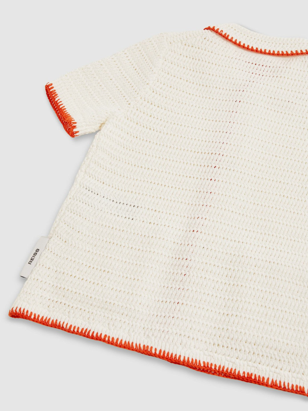 9-13 yrs McLaren F1 Team Crochet Shirt Off White/Orange | Children & Baby