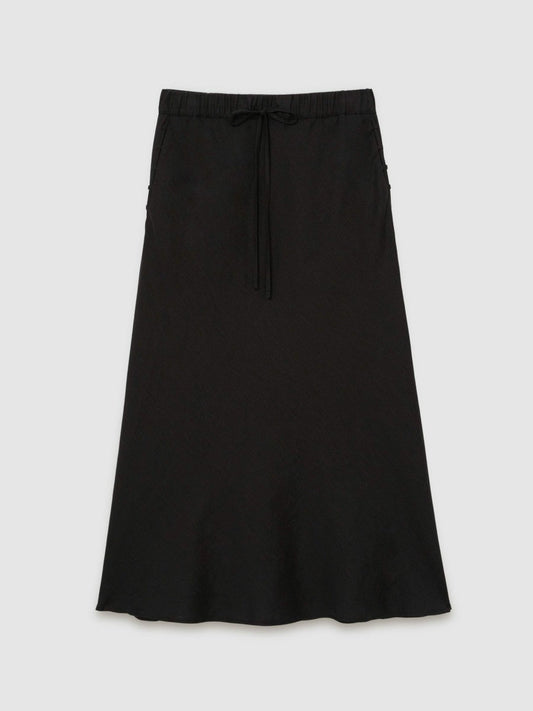 Slip Midi Skirt Black | Women
