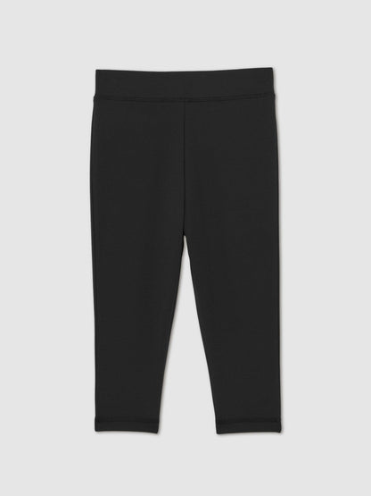 13-14 yrs Three-Quarter Length Leggings Black | Children & Baby