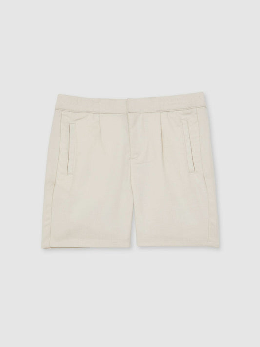 3-9 yrs Relaxed Drawstring Shorts Off White | Children & Baby