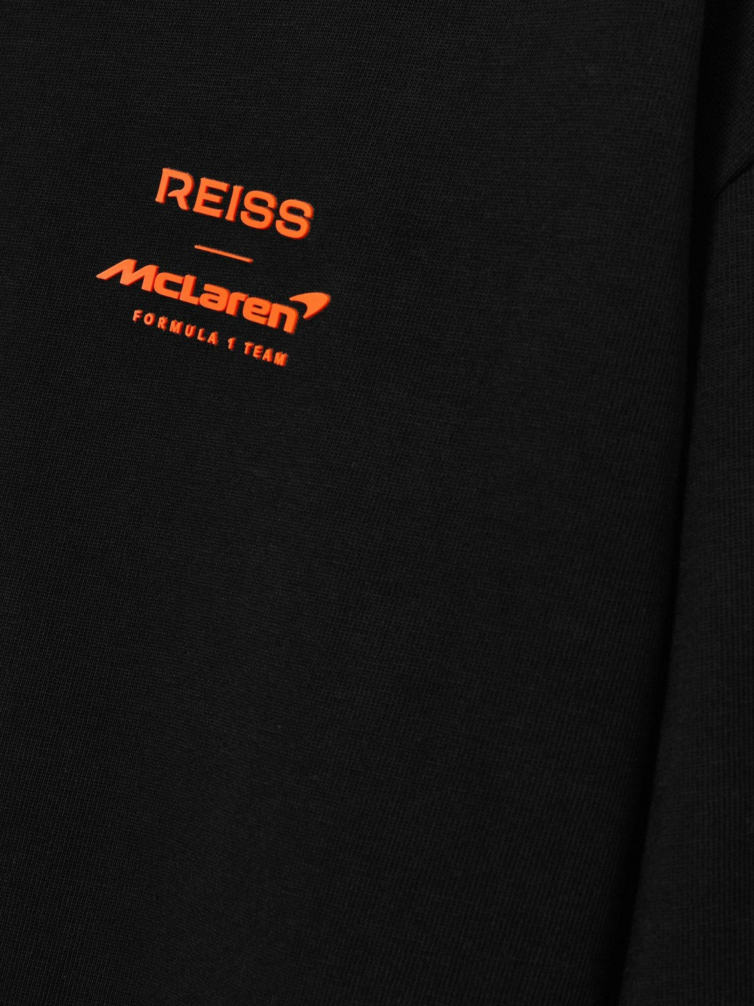 Unisex Fit McLaren F1 Team Tyre-Print T-Shirt Black | Men