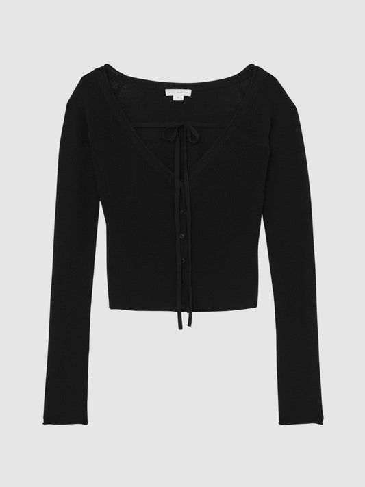 100% Cotton Jumper Black | Women