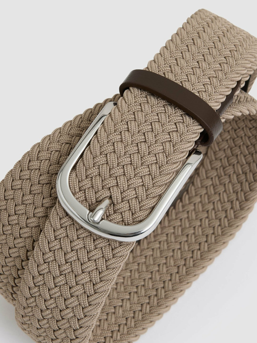 Basket Weave Belt Stone | Men