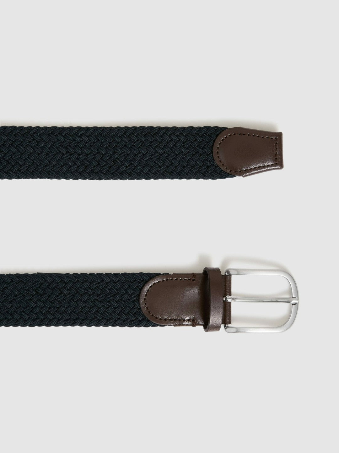 Basket Weave Belt Navy | Men