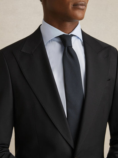 Slim Fit Slim-Fit Cotton Double-Cuff Shirt Soft Blue | Men