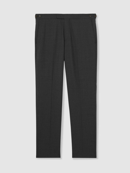 Slim-Fit Wool-Blend Suit Trousers Grey | Men