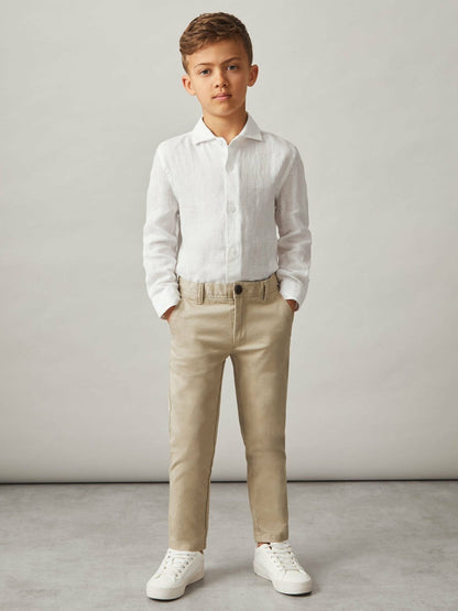 9-13 yrs Slim Fit Casual Chinos Stone | Children & Baby