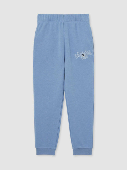 13-14 yrs SmileyWorld Cuffed Joggers Unisex Fit Blue | Children & Baby