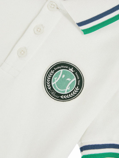 13-14 yrs SmileyWorld Piqué Polo Shirt White | Children & Baby