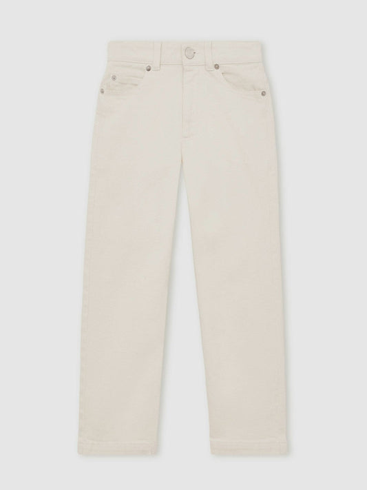 9-13 yrs Relaxed-Fit Jeans Off White | Children & Baby