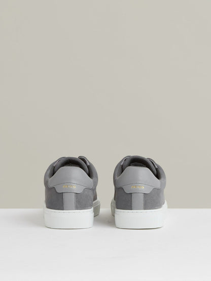Suede Slip-On Elasticated Trainers Grey | Men