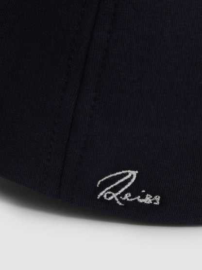 Jersey Logo-Embroidered Baseball Cap Navy | Men