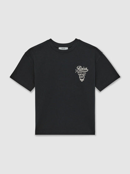 Cotton Motor Cars-Print T-Shirt Blue | Children & Baby