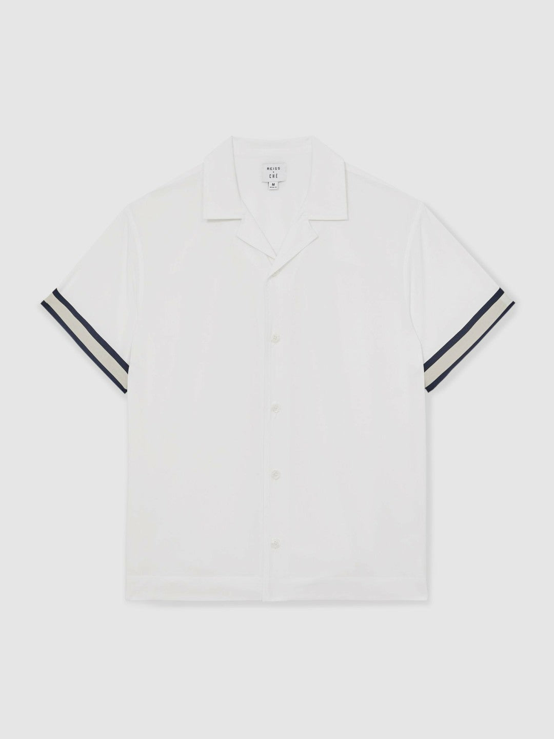 | Ché Stripe-Cuff Shirt White | Men